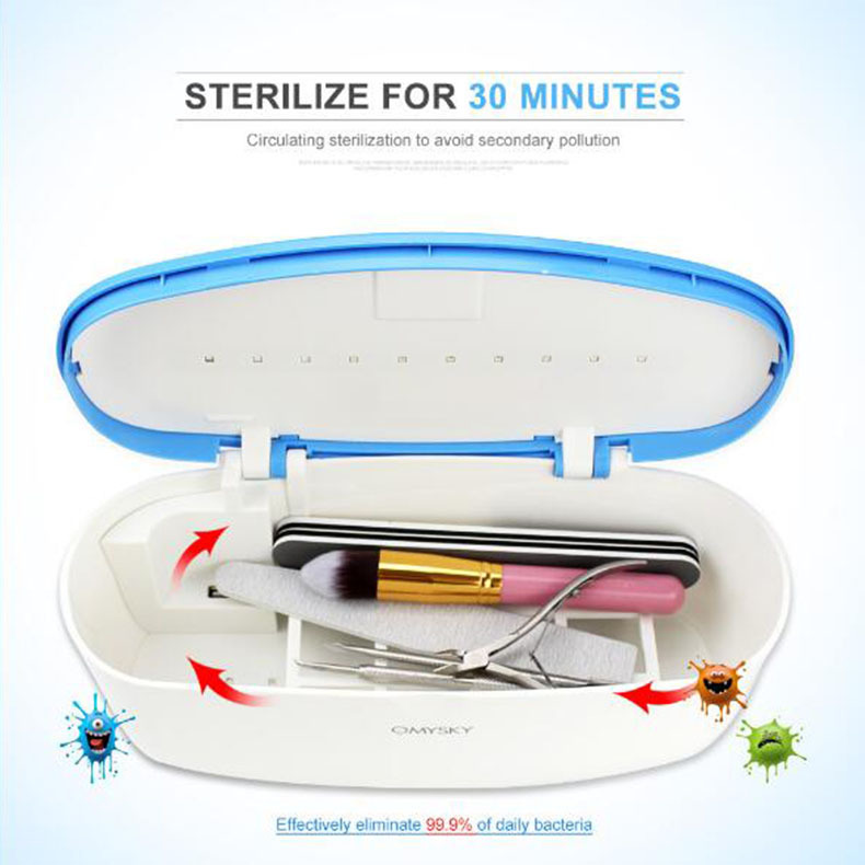 Bakeey Portable UVC Disinfection Box USB Power Phone Sterilizer Disinfection Tool for Watch