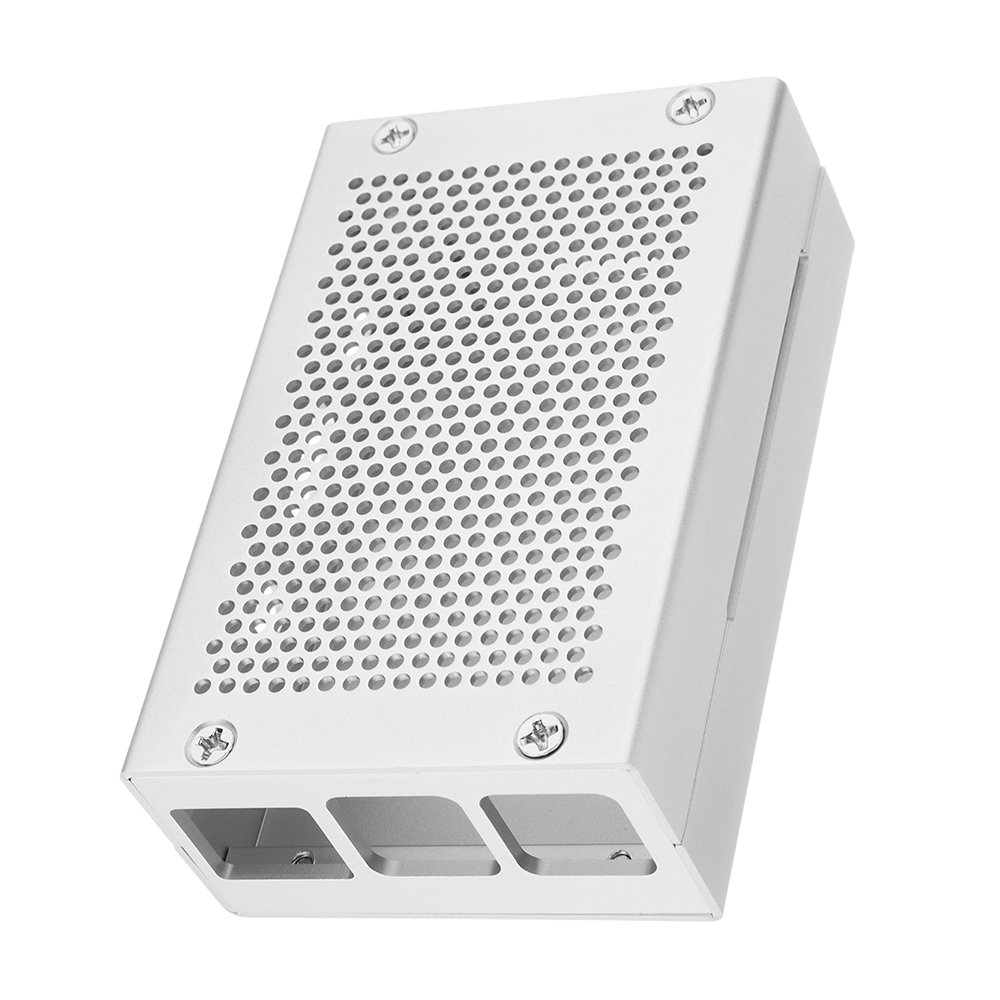 Silver/Black Aluminum Case Metal Enclosure With Screwdriver For Raspberry Pi 3 Model B+(plus) 16