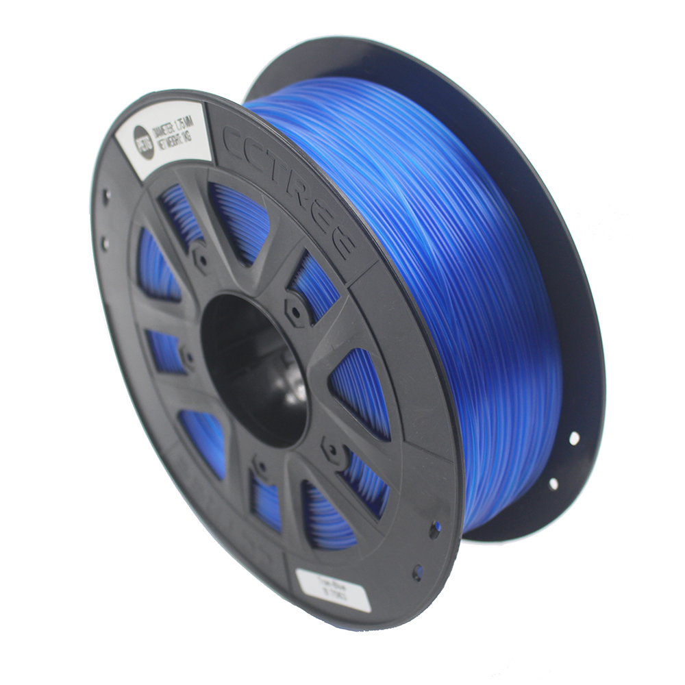 CCTREE® 1.75mm 1KG/Roll Black/White/Blue/Red/Green/Transparent PETG Filament for Creality CR-10/CR10S/Ender 3/Tevo/Anet 3D Printer 17