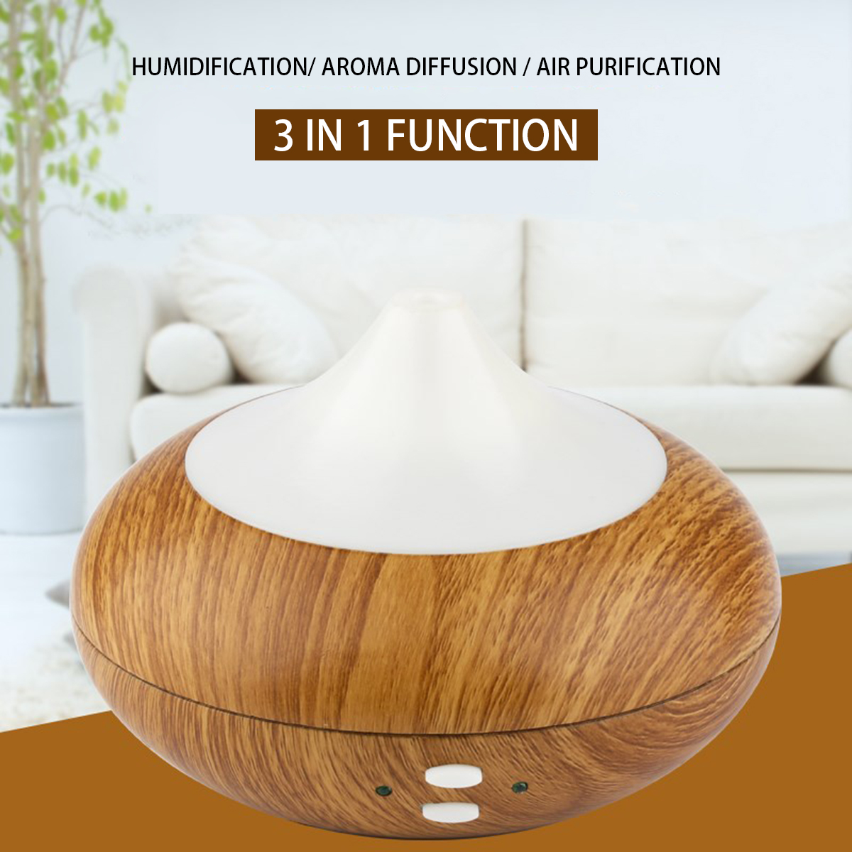 7 Colour LED Oil Ultrasonic Aroma Aromatherapy Diffuser Air Humidifier Purifier 14