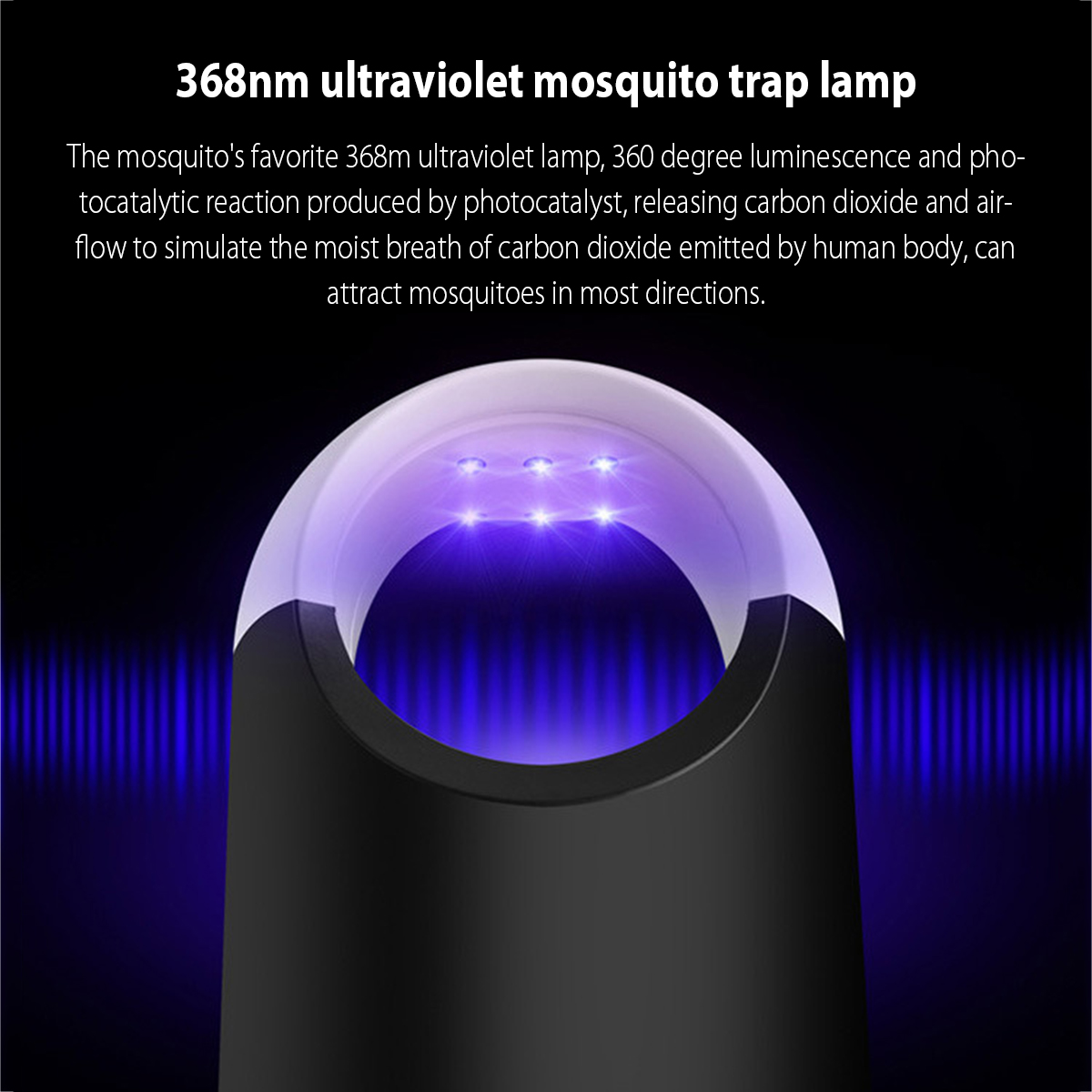 USB Electric Bug Zapper with UV Light Trap Electronic Mosquito Dispeller Killer Bulbs Bug Zapper Pests Killer