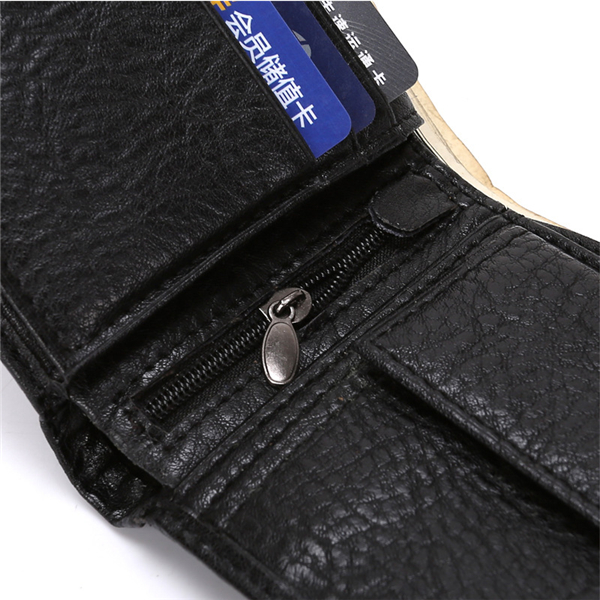 Men Bag, Business Causal Genuine Leather, Coffee Black Wallet, Money Bag Card Holders  