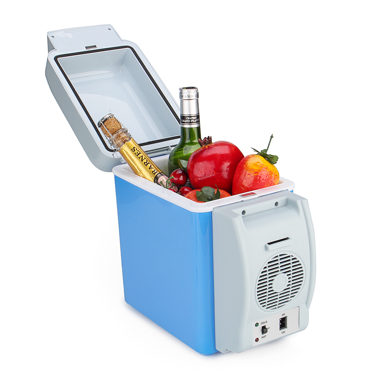 

12V 7.5L синий Портативный Авто Холодильник Морозильник Cooler Warmer Коробка Кемпинг Холодильник