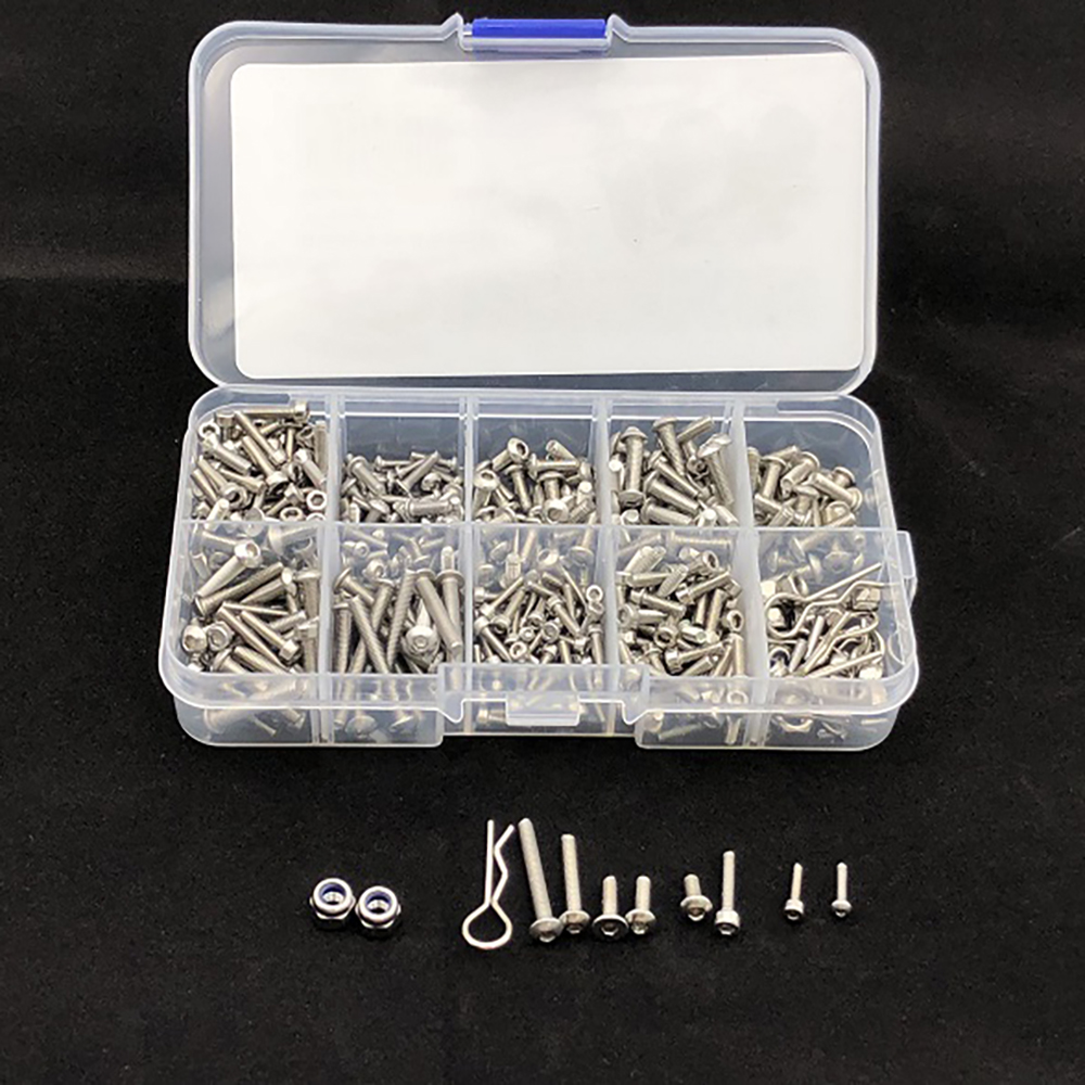 Screw Box For TRX4 Tactical Edition 82056-4 Stainless Steel Screws RC Car Parts - Photo: 6