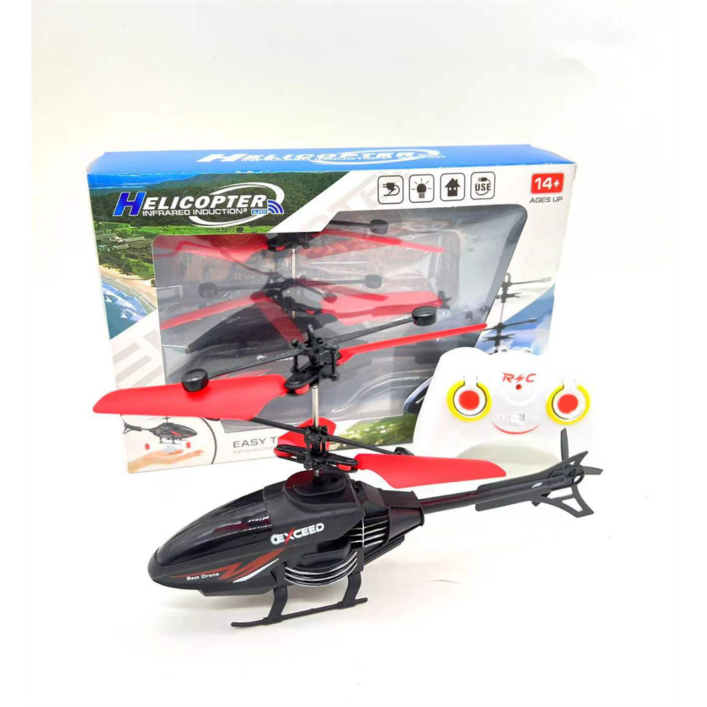 A13 Response Flying Helicopter Toys USB Rechargeable Induction Hover Helicopter With Remote Control For Over Kids Indoor And Outdoor Games