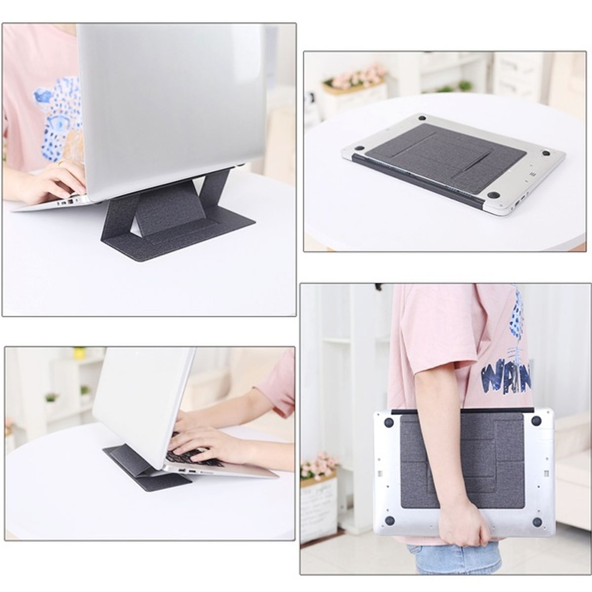 Multiple Colors Laptop Stand Three Modes Adjustment Simple Fashon For 12.9 inch Notebook