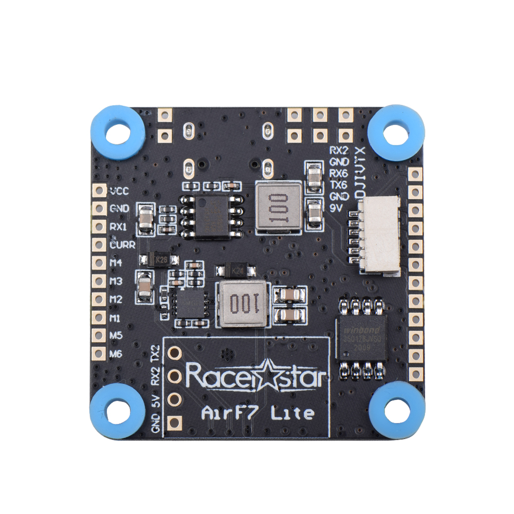 30.5*30.5mm Racerstar AirF7 Lite 3-6S Flight Controller MPU6000 w/DJI HD OSD 5V 3A & 9V 3A BEC Compatibled with TBS Nano Receiver for FPV Racing RC Drone - Photo: 3