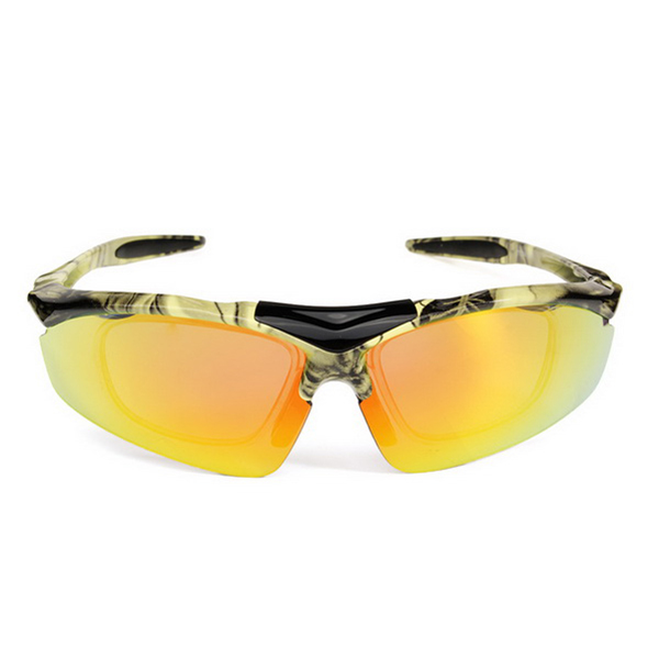 

Unisex Semi Rimless Oval Polarized Sport Sun Glassess Goggles Eyewear Windproof Anti-sand Anti UV