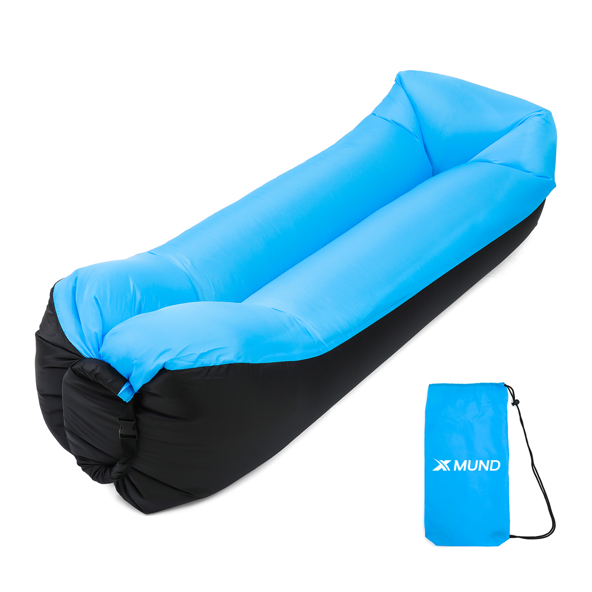 Xmund XD-IF1 210T Inflatable Sofa Camping Travel Air Lazy Sofa Sleeping Sand Beach Lay Bag Couch 9