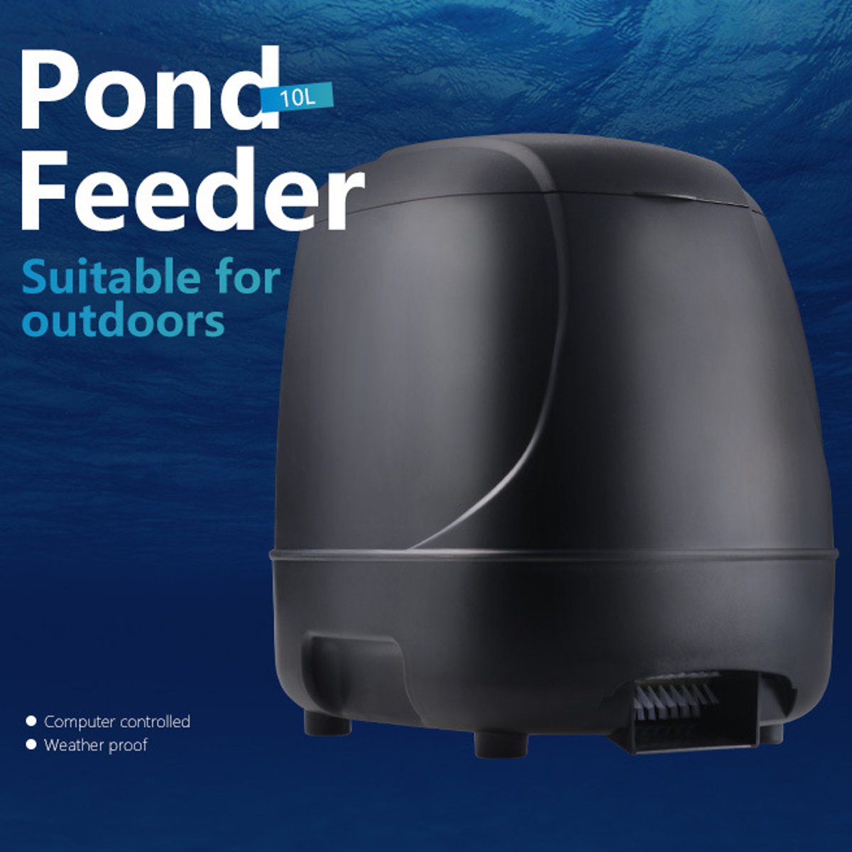LCD Automatic Fish Food Feeder Pond Aquarium Tank Feeding Timer Digital Automatic Fish Feeder