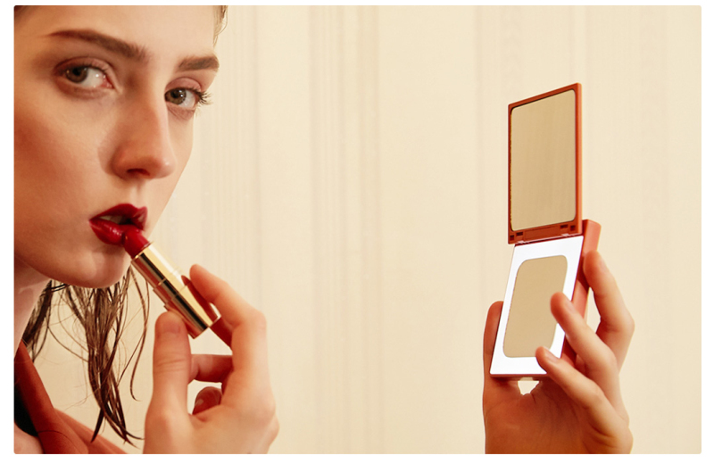 XIAOMi VH Makeup Mirror LED Mirrors Power Bank