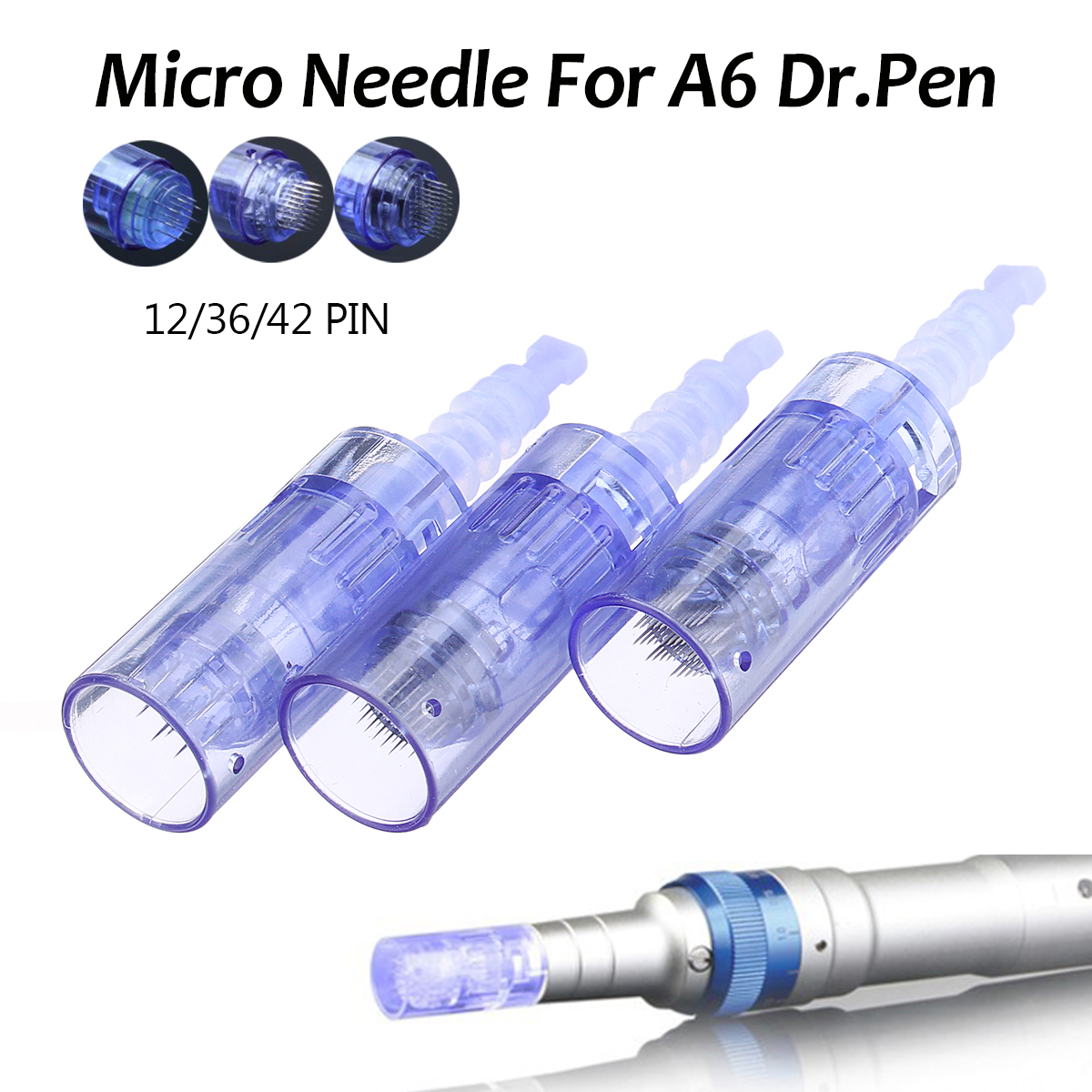 Micro Needles Replacement Head for Dr Pen A6 12/36/42 Pin