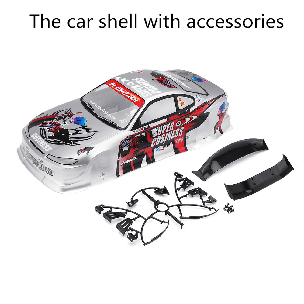 1/10 RC Car Clear Body Shell Modification 190mm On Road Drift for Nissan S15 Model Parts - Photo: 8