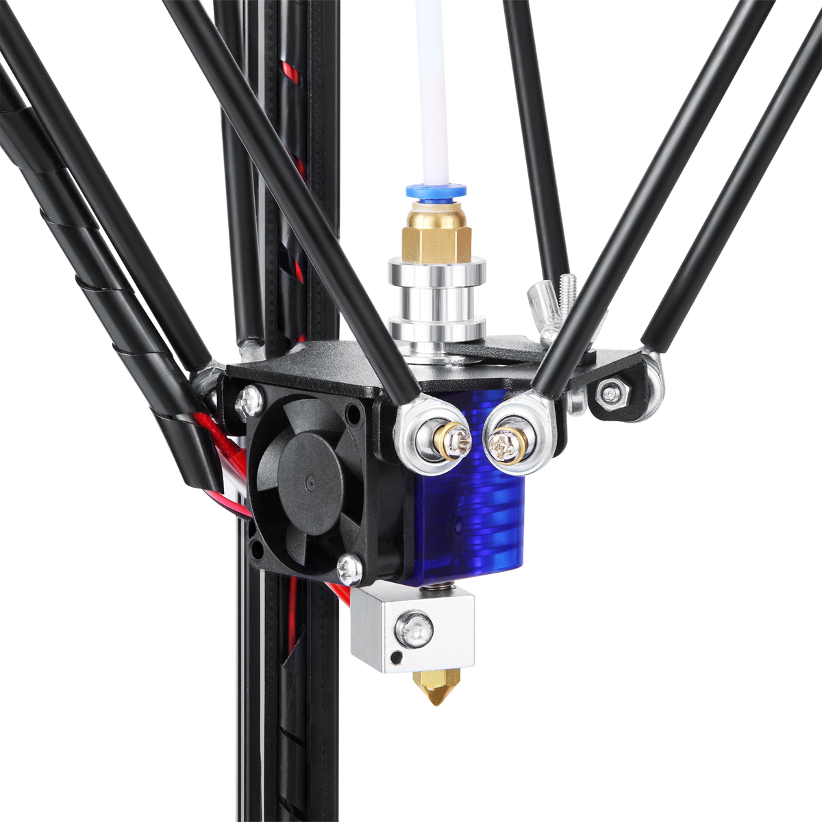 EZT® T1-M+L Delta Kossel 3D Printer DIY Kit 300*320mm Large Printer Size With Laser Engraving/1KG Filament Support Intelligent Leveing/Auto Change Fil 6