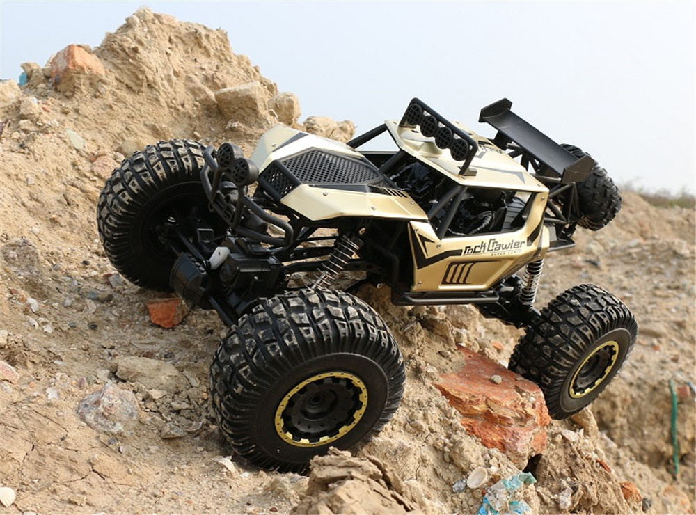 SF 609E 1/8 2.4G 4WD RC Car Electric Off-Road Vehicles Monster Truck Alloy Shell RTR Model Kid Children Toys