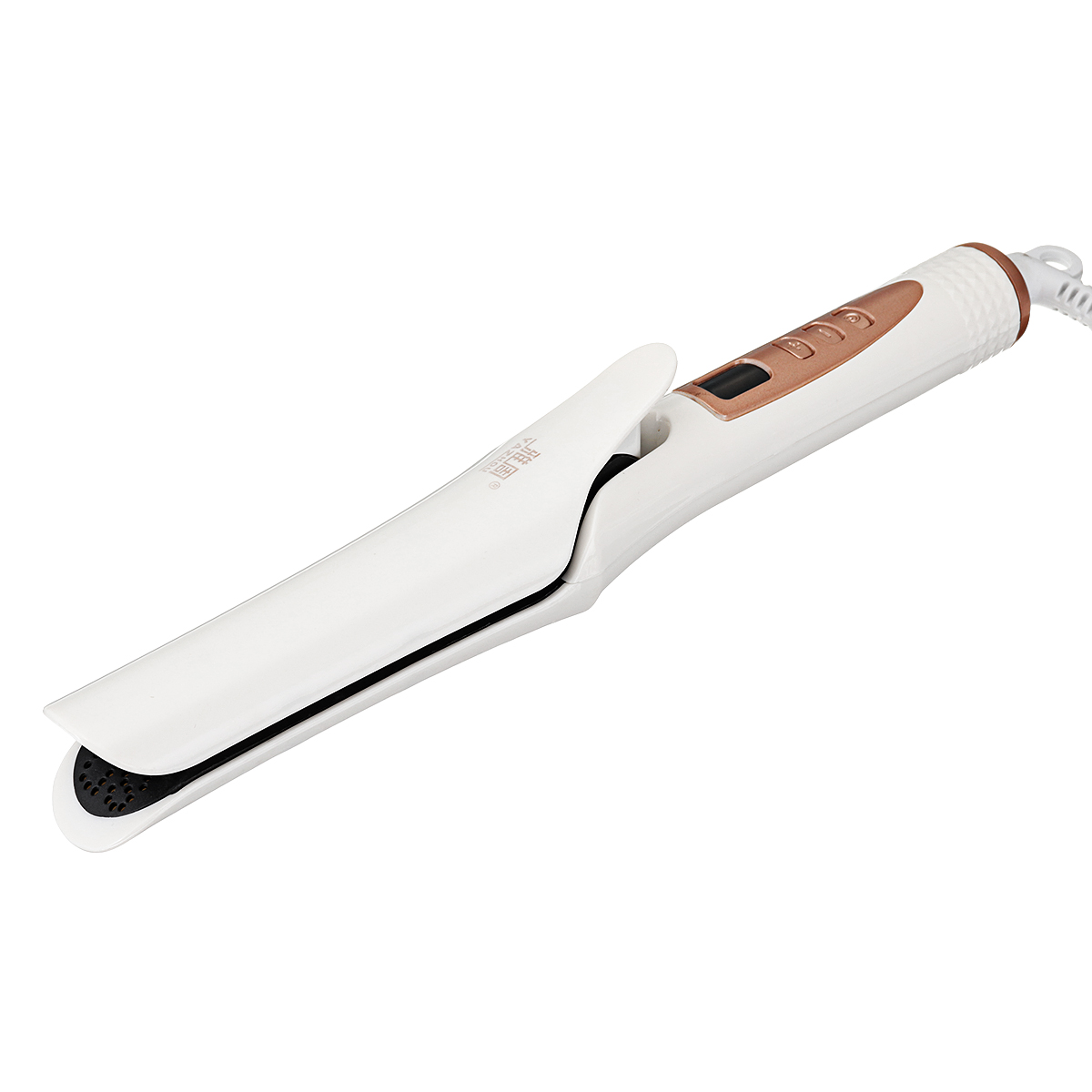 

LCD Display Hair Straightener Dry Wet Curly Curler Anionic