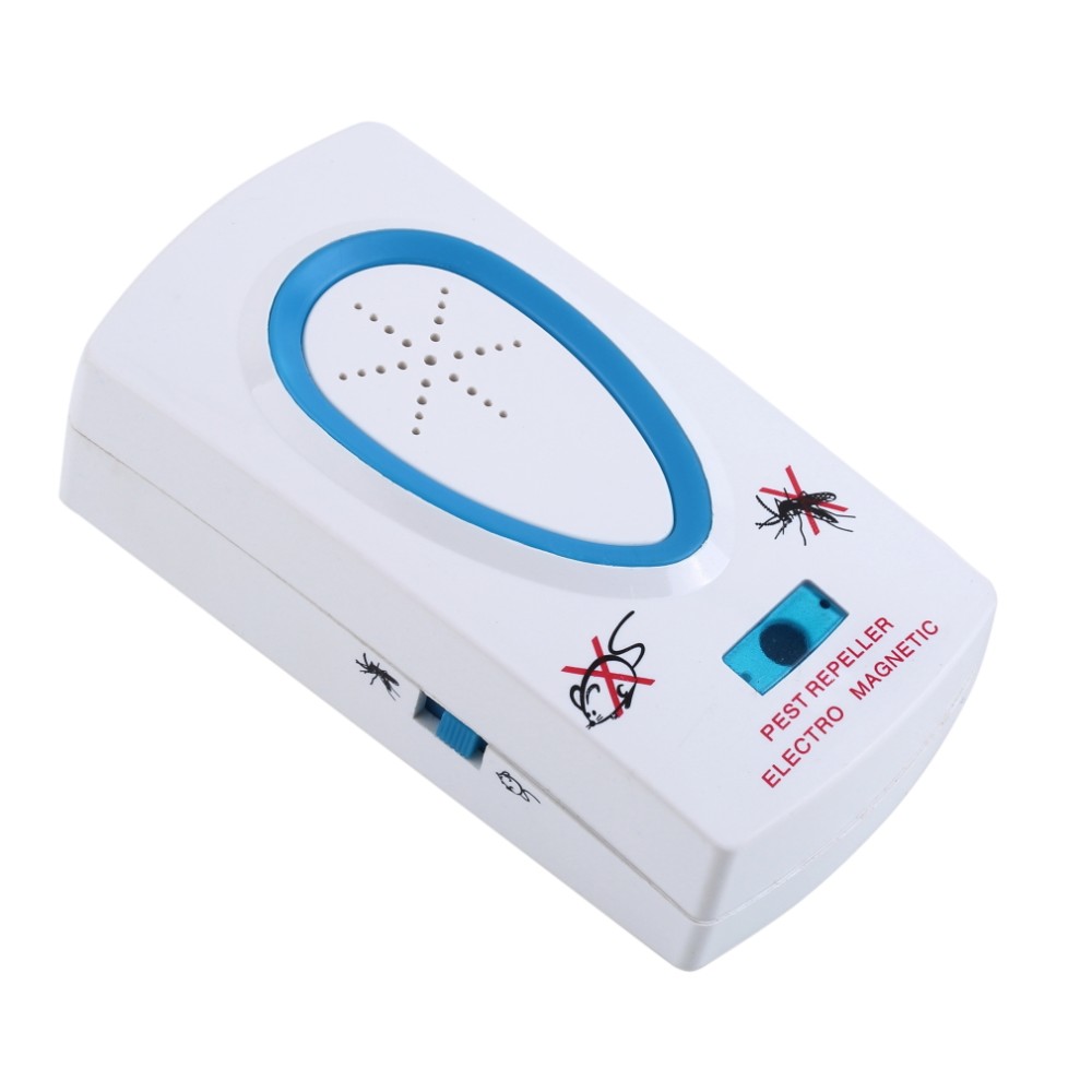 Electrical Mosquito Dispeller Ultrasonic Pest Repeller for Mouse Rat Bug Insect Rodent Control 8