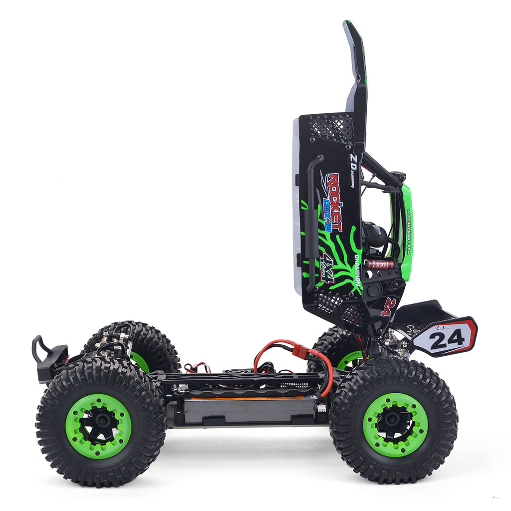 ZD Racing DBX 10 1/10 4WD 2.4G Desert Truck Brushless RC Car High Speed Off Road Vehicle Models 80km/h W/ Swing - Photo: 11
