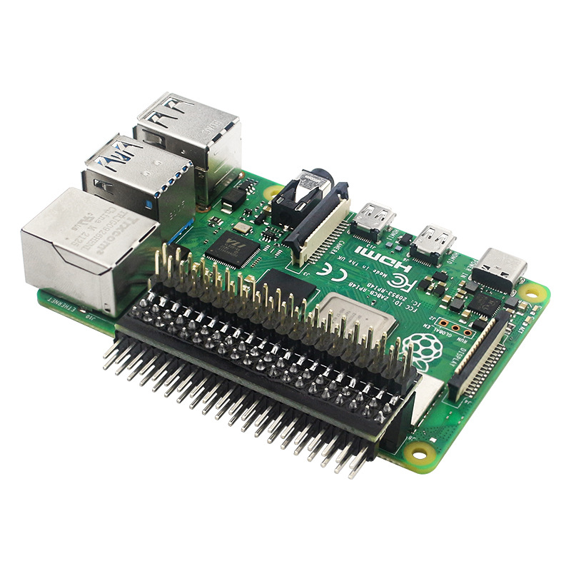 Raspberry Pi GPIO Edge Expansion Board 40Pin Side Lead Pin Multiplexing 4B 3B+