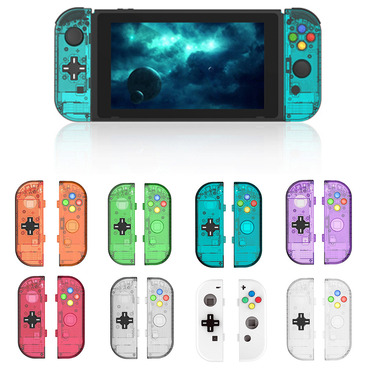 Handles Shell Case Protective Replacement Accessories For Nintendo Switch Joy-con Controller 11