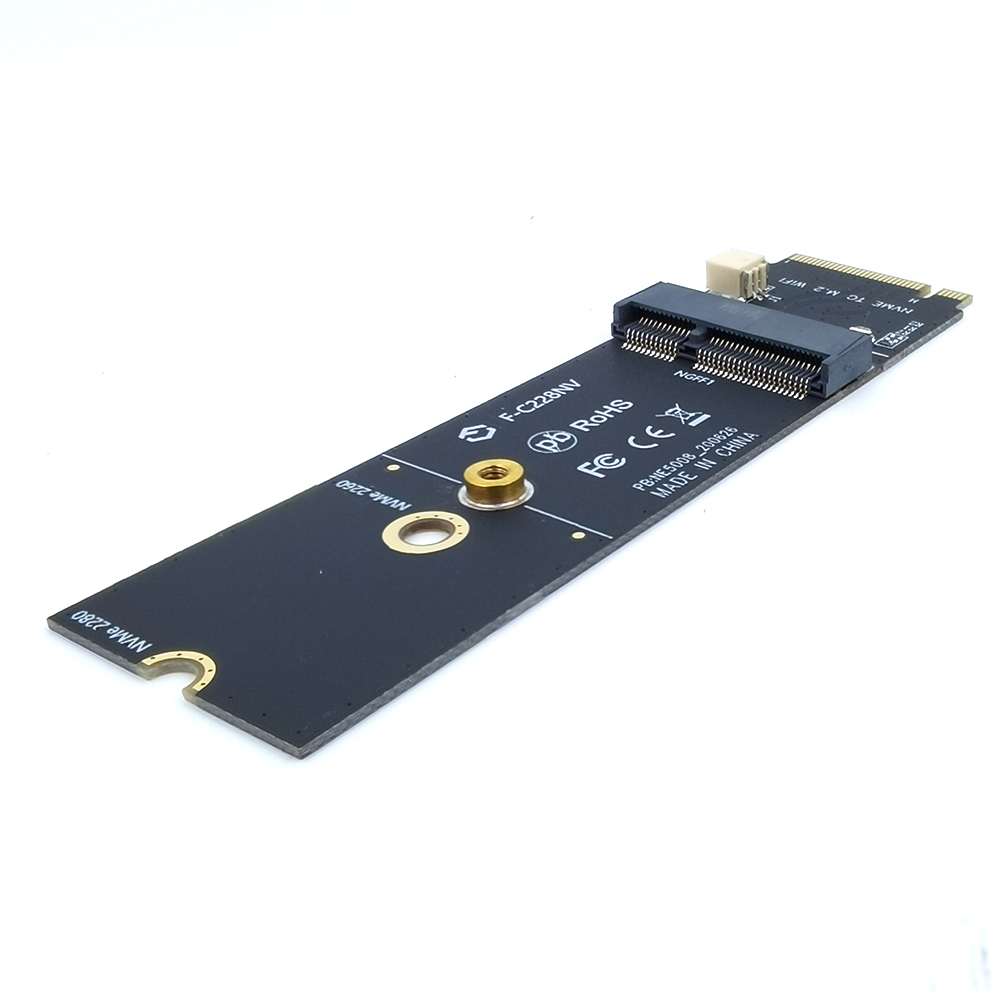WTXUP Apple/ NGFF M2 Network Card to NVME/SATA SSD Adapter Card WiFi bluetooth Card to M+B/M Key Adapter