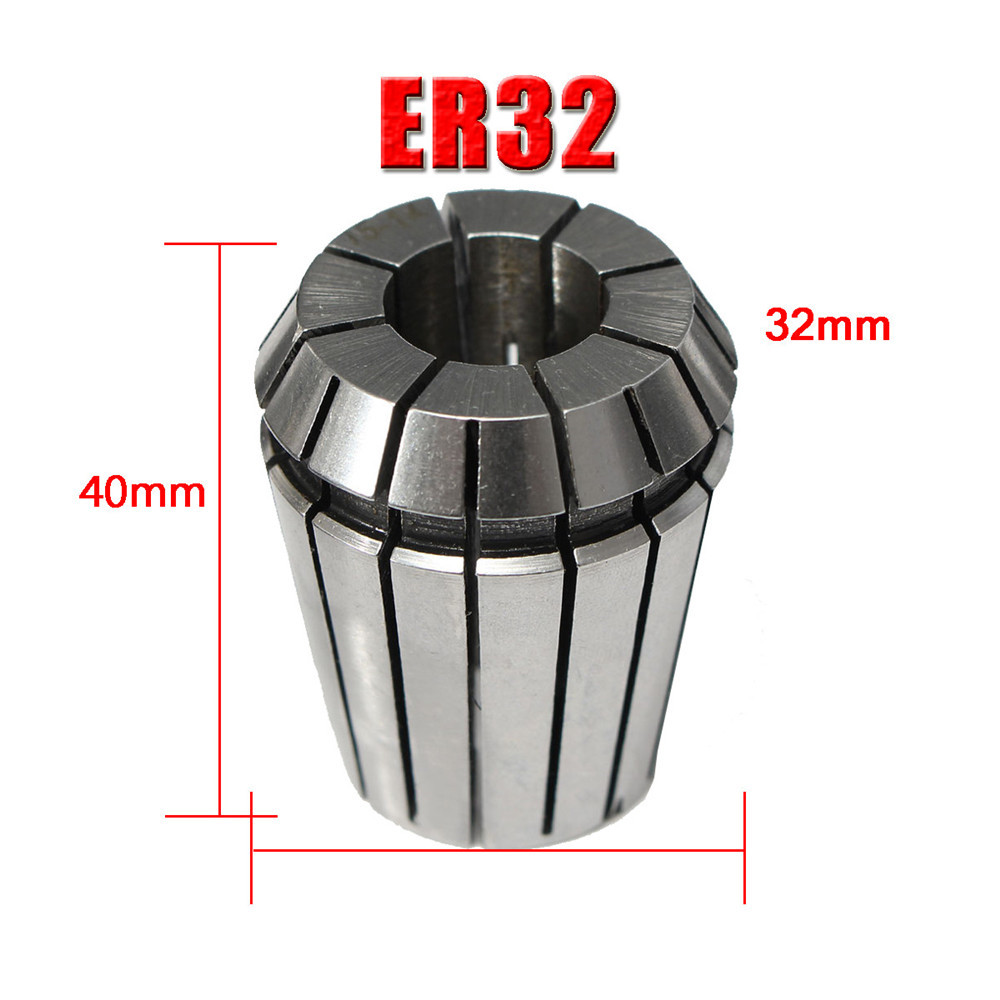 19pcs ER32 2-20mm Spring Collet Set for CNC Milling Lathe Tool