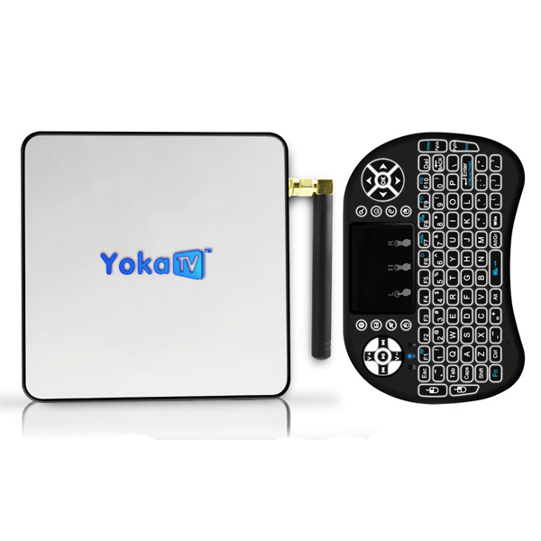 

US YOKATV KB2 Amlogic S912 2GB RAM 32GB ROM TV Box with I8 White Backlit Air Mouse