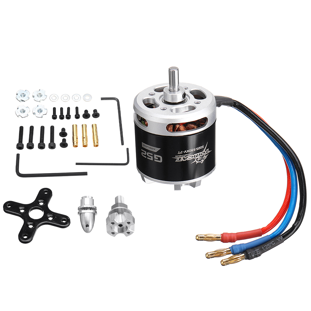 TomCat G52 5025-KV590 Brushless Motor For 52 Class Methanol Fixed Wing RC Airplane - Photo: 10