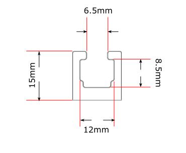 Miter Track Stop T-track Sliding Brackets For T-Slot T-Track Woodworking DIY Tool 
