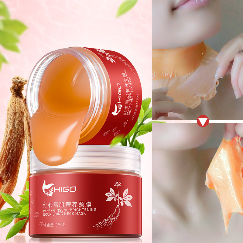 Red Ginseng Extract Neck Peel-off Mask Nourishing 150g