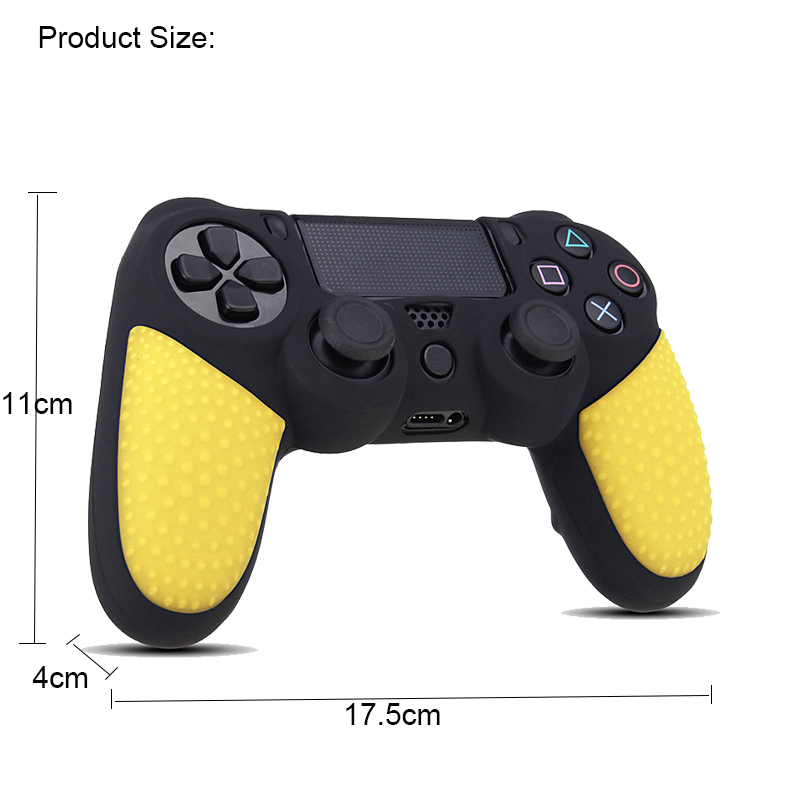 Silicon Cover Case Protection Skin for SONY for Playstation 4 PS4 for Dualshock 4 Game Controller 36