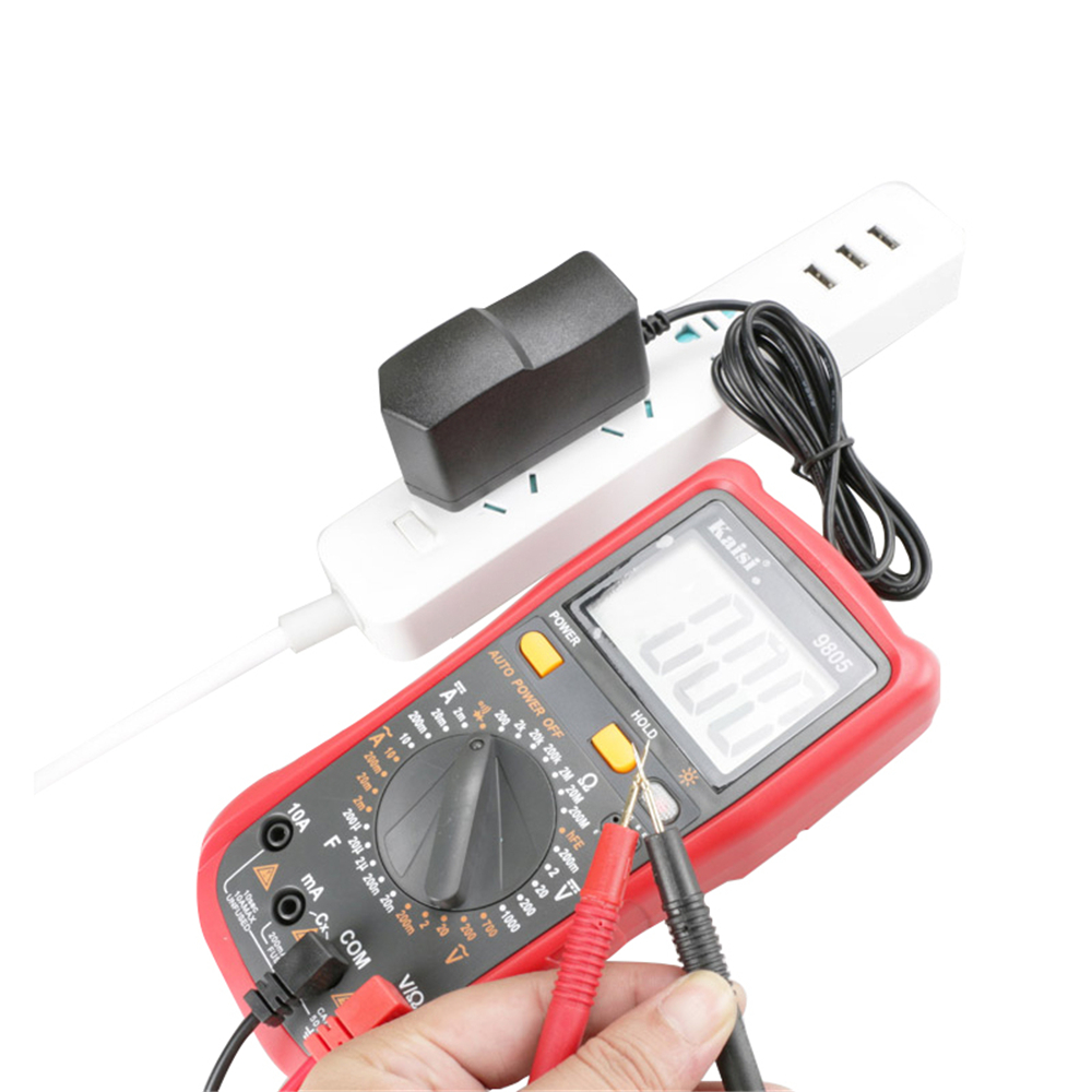 

W11 9V Multimeter Power Cord Supply Substitute Multimeter Power Line Maintenance Tool Test Wire