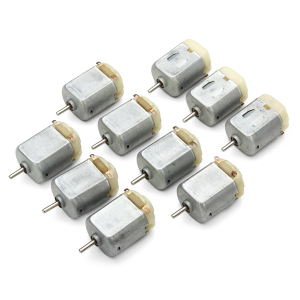 10Pcs 3V-6V 8000RPM Micro DC 130 Motor Geekcreit for Arduino - products that work with official Arduino boards