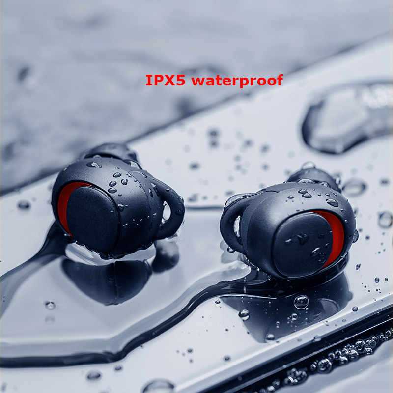 HAVIT TWS Wireless Earbuds Bluetooth 5.0 Earphone Sport IPX5 Waterproof with 2200mAh Charging Box 13