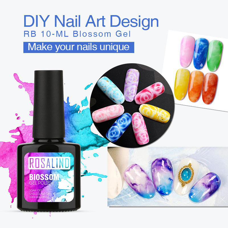10ml Nail Gel Polish DIY Nail Art Design Soak Off UV Gel Long Lasting
