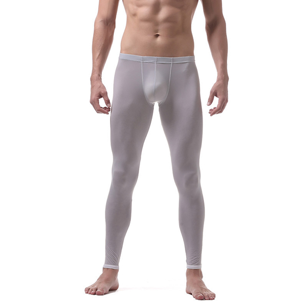 

Ice Silk Long Johns Super Thin Translucent Thermal Underwear