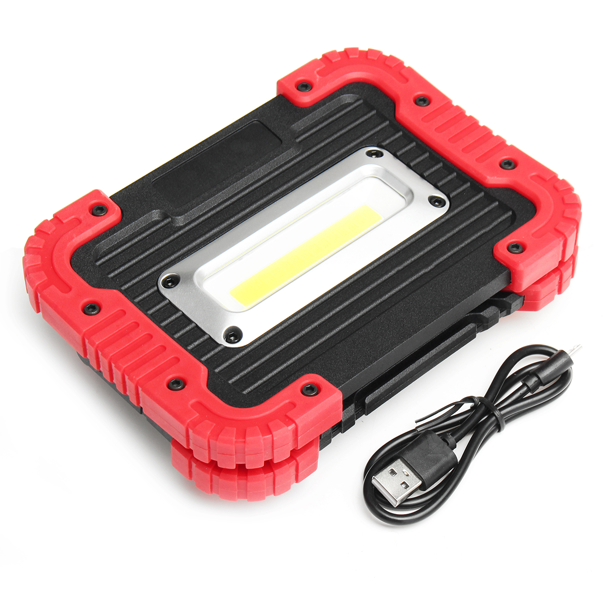 

750LM 10W Outdoor Camping Tent Lantern Portable COB LED Work Light USB Rechargeable Flashlight Flood Lamp