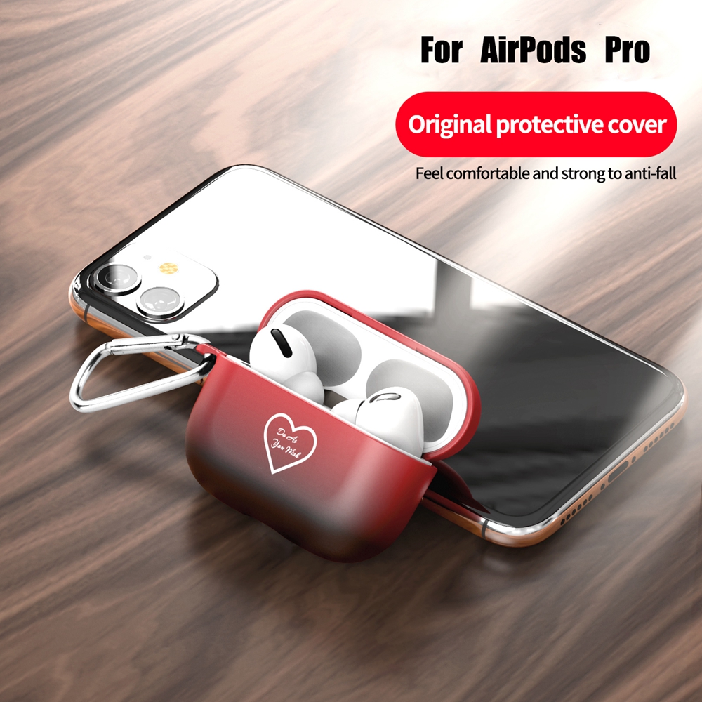 Bakeey Gradient Color Shockproof Dropproof Hard PC Earphone Protective Case For Apple AirPods Pro