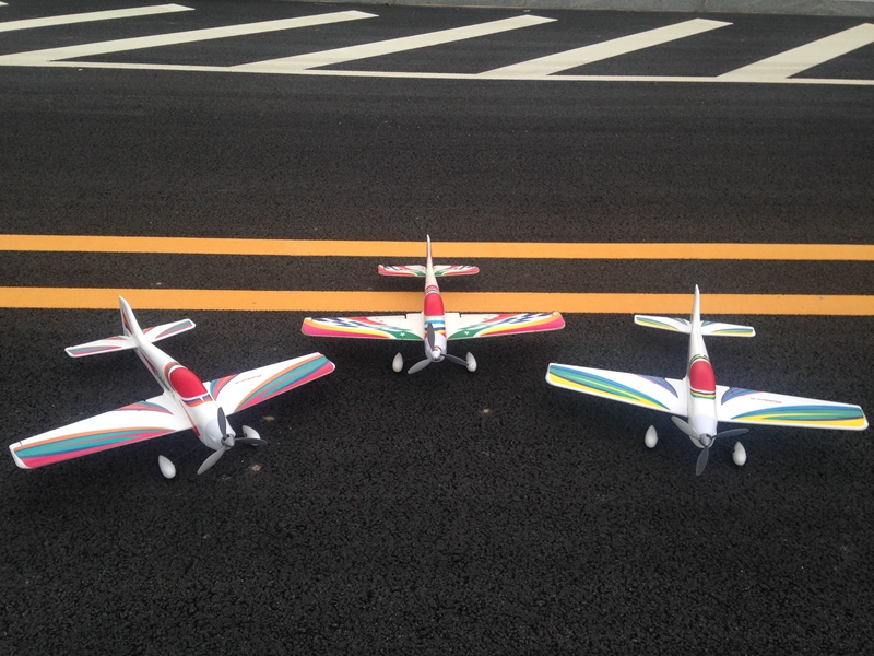 Thunder / Rainbow 890mm Wingspan EPO F3A 3D Aerobatic RC Airplane KIT With Motor Mount - Photo: 4