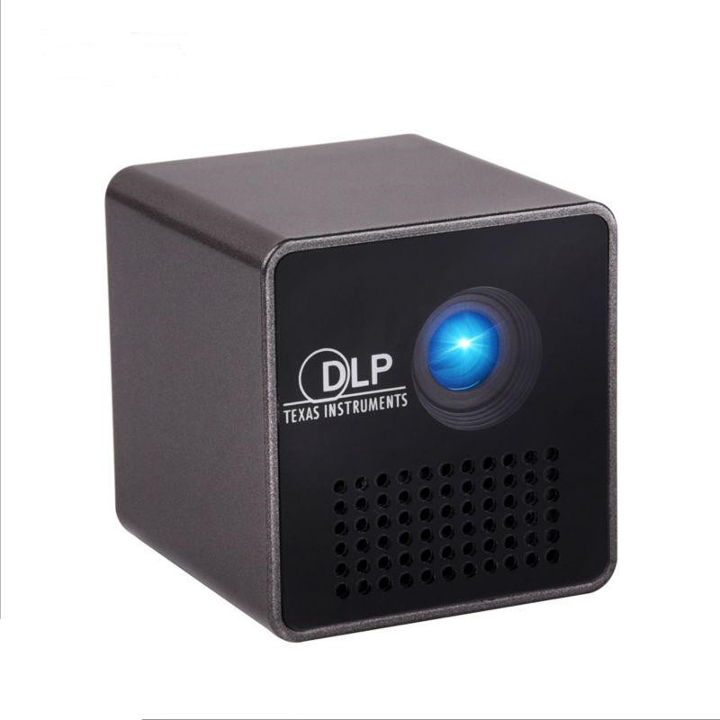 

Newest P1 Micro LED Projector 15 Lumens HDMI Projector Built-in Battery DLP Home Movie Theater Proje