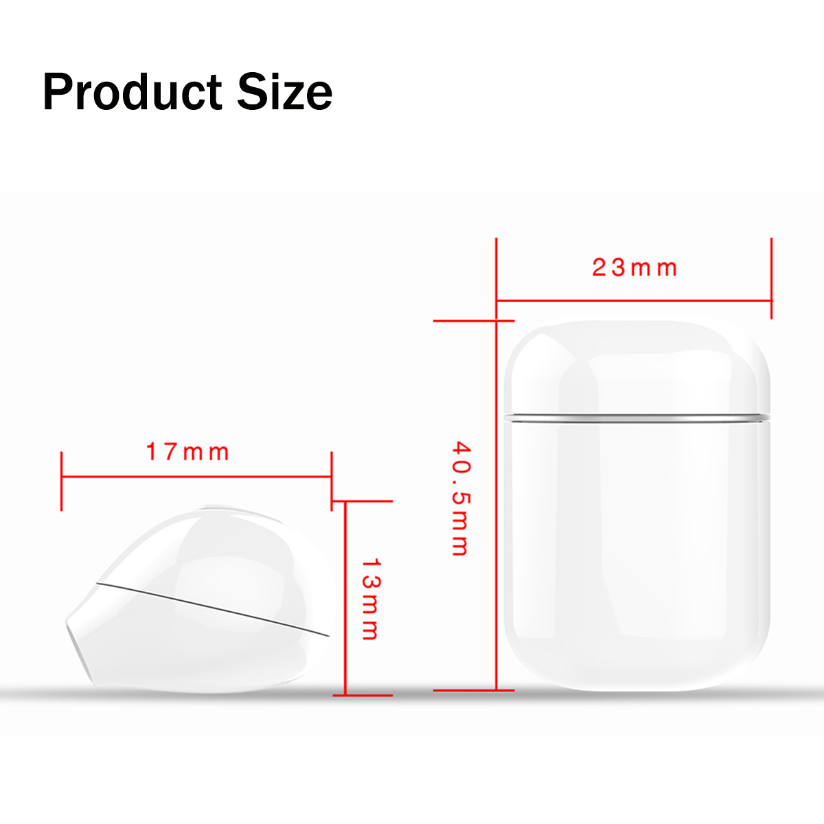 X20 Single Wireless Bluetooth Earphone Magnetic Quick Charging DSP Noise Cancelling Earbuds with Mic 17