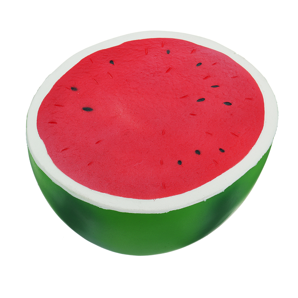 giant watermelon squishy 9.84in 25*24*14cm huge fruit slow rising with ...