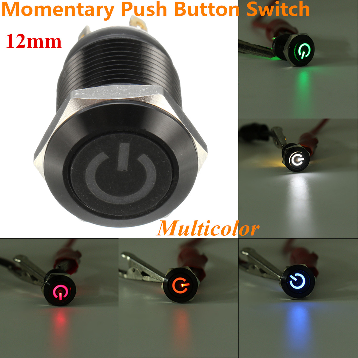 4 pin momentary switch