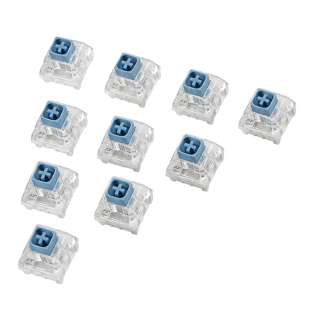 10Pcs Kailh BOX Heavy Pale Blue Switch Keyboard Switches for Mechanical Gaming Keyboard 8