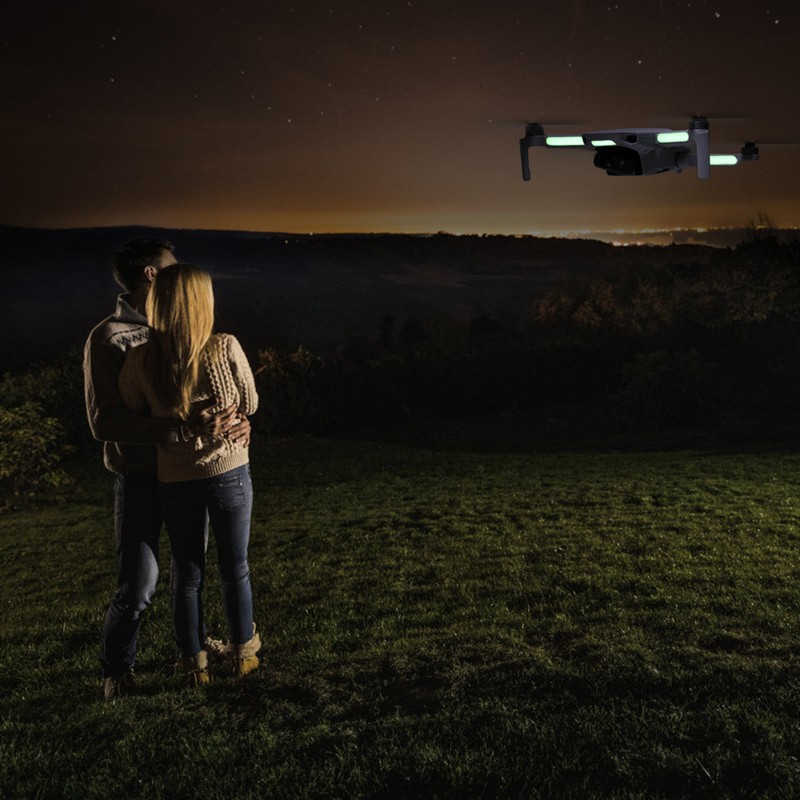 Night Light Strip Luminous Arm Stickers Fluorescent for DJI Mavic Mini RC Drone Quadcopter - Photo: 11