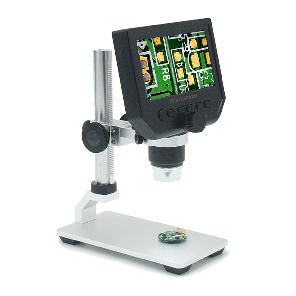 Mustool G600 Digital 1-600X 3.6MP 4.3inch HD LCD Display Microscope Continuous Magnifier with Aluminum Alloy Stand Upgrade Version 14