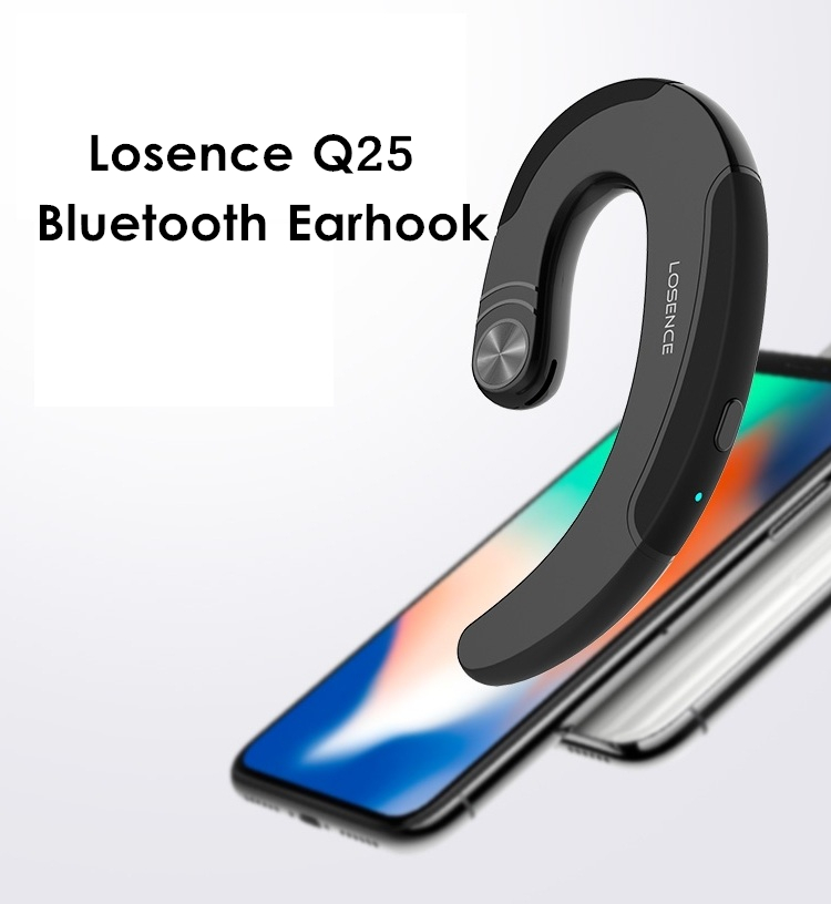 Losence Q25 Earhooks Wireless Bluetooth Earphone HiFi Portable Waterproof Noise Cancelling Headphone 2