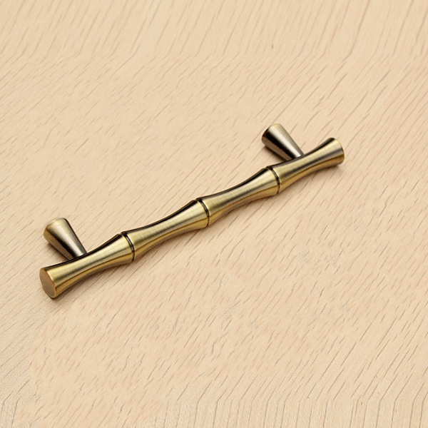 

128mm Bronze Bamboo Drawer Cabinet Cupboard Door Pull Handles