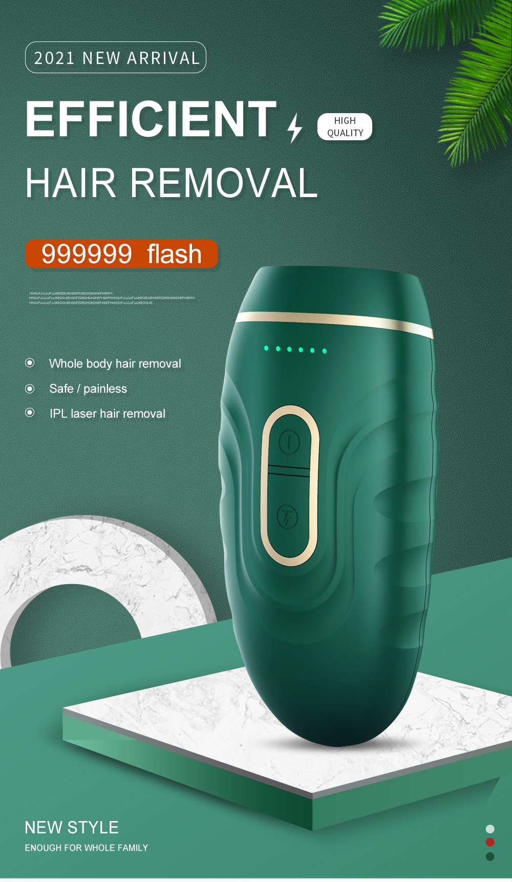 990000 Flashes IPL Photoepilator Laser Epilator Permanent Hair Removal Depiladora Painless Electric Body Leg Shaving Tool