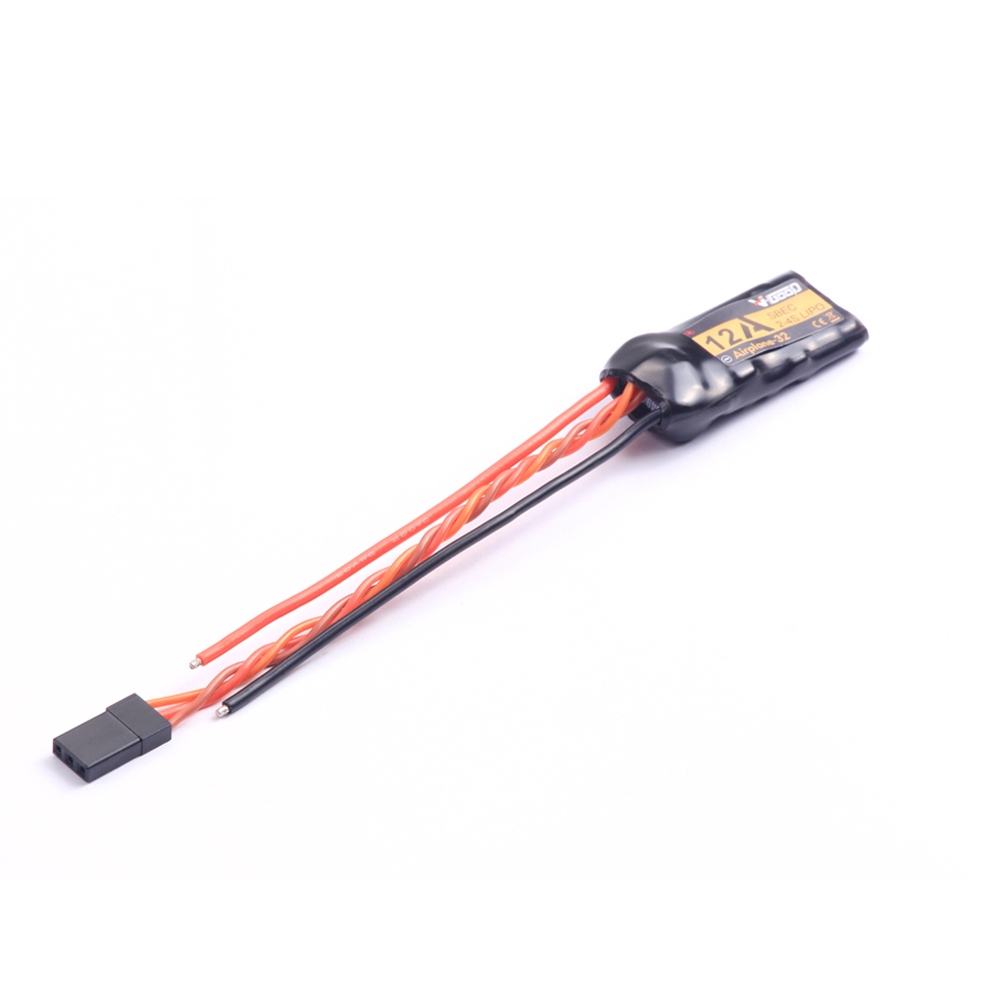 VGOOD 12A 2-4S 32-Bit Brushless ESC With 2A SBEC for Fixed Wing RC Airplane - Photo: 4